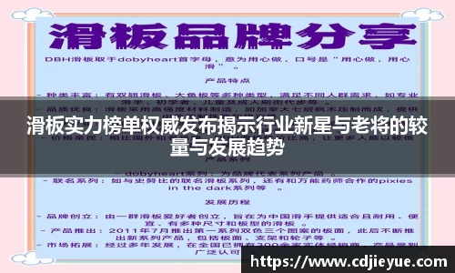 滑板实力榜单权威发布揭示行业新星与老将的较量与发展趋势